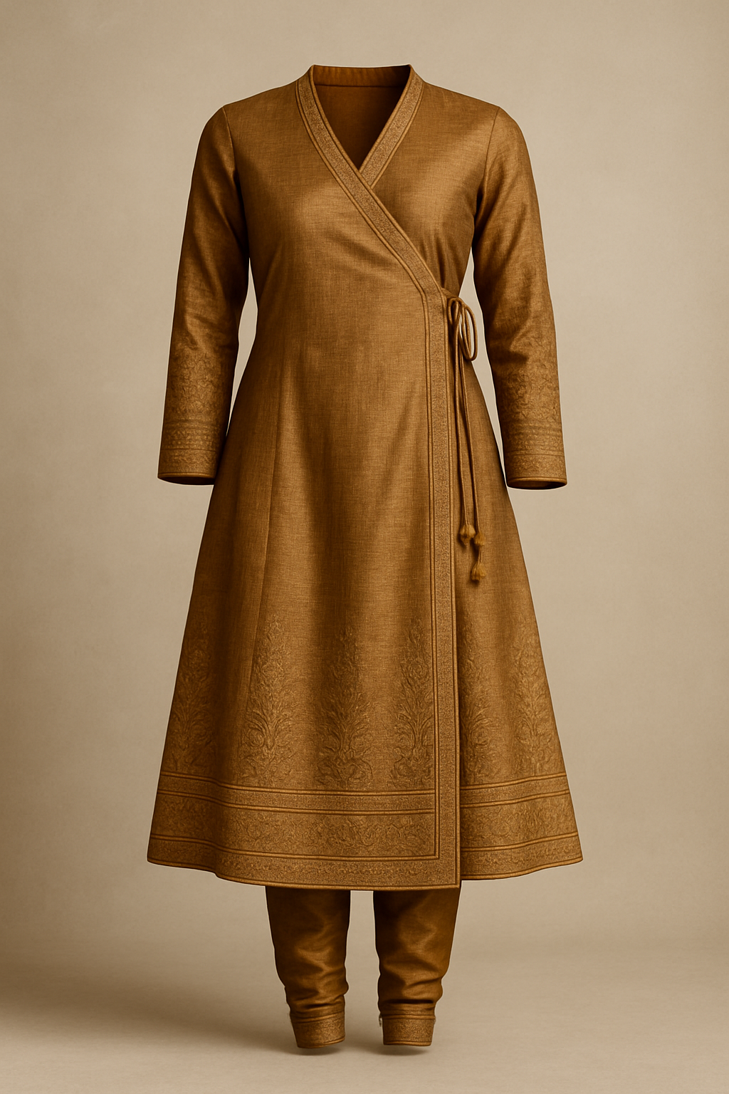 AI Generated - Angrakha Style Kameez