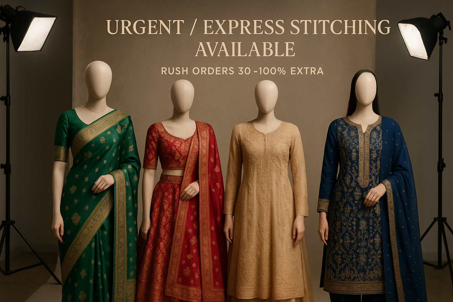 AI Generated - Urgent/Express Stitching