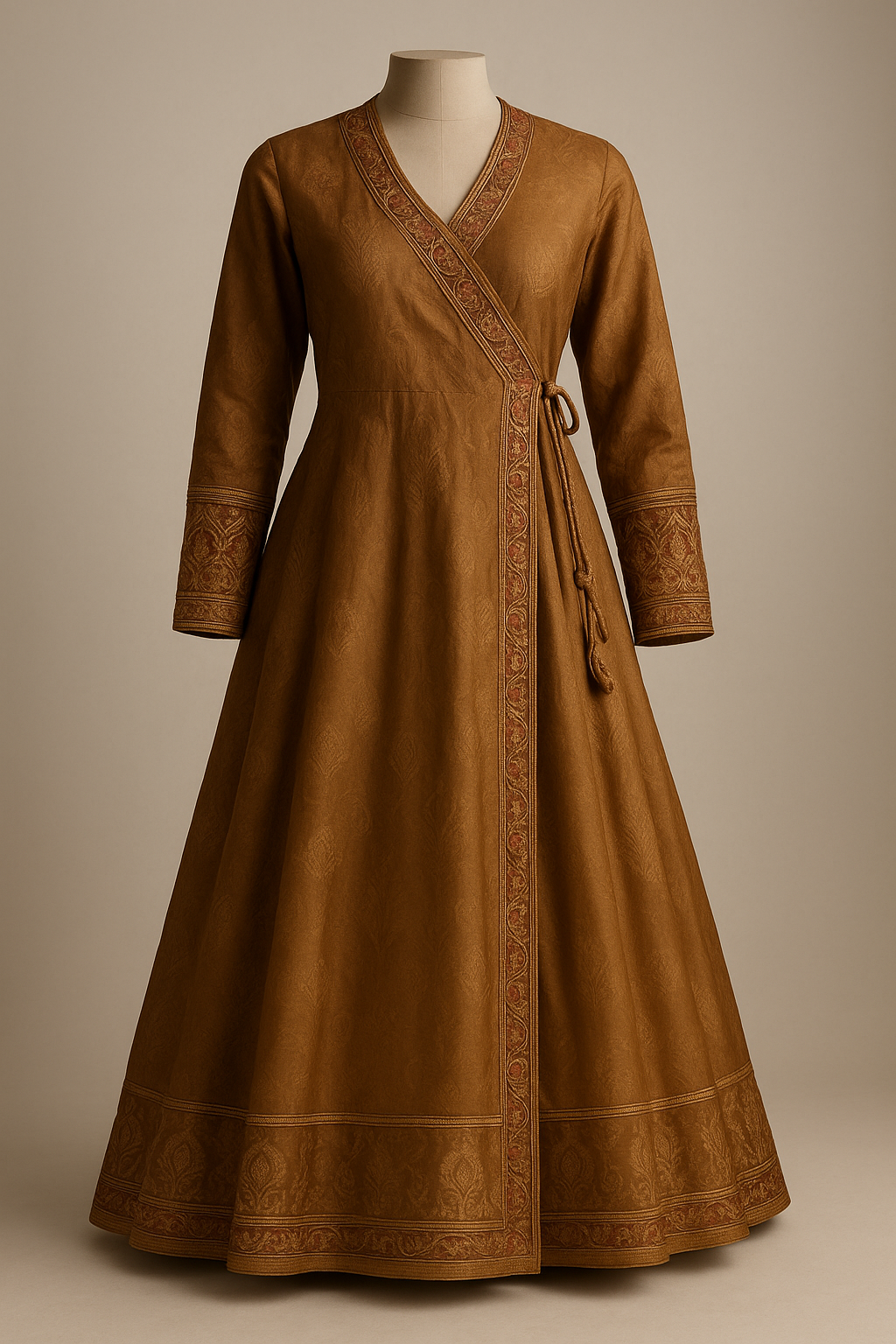 AI Generated - Angrakha Style Kameez