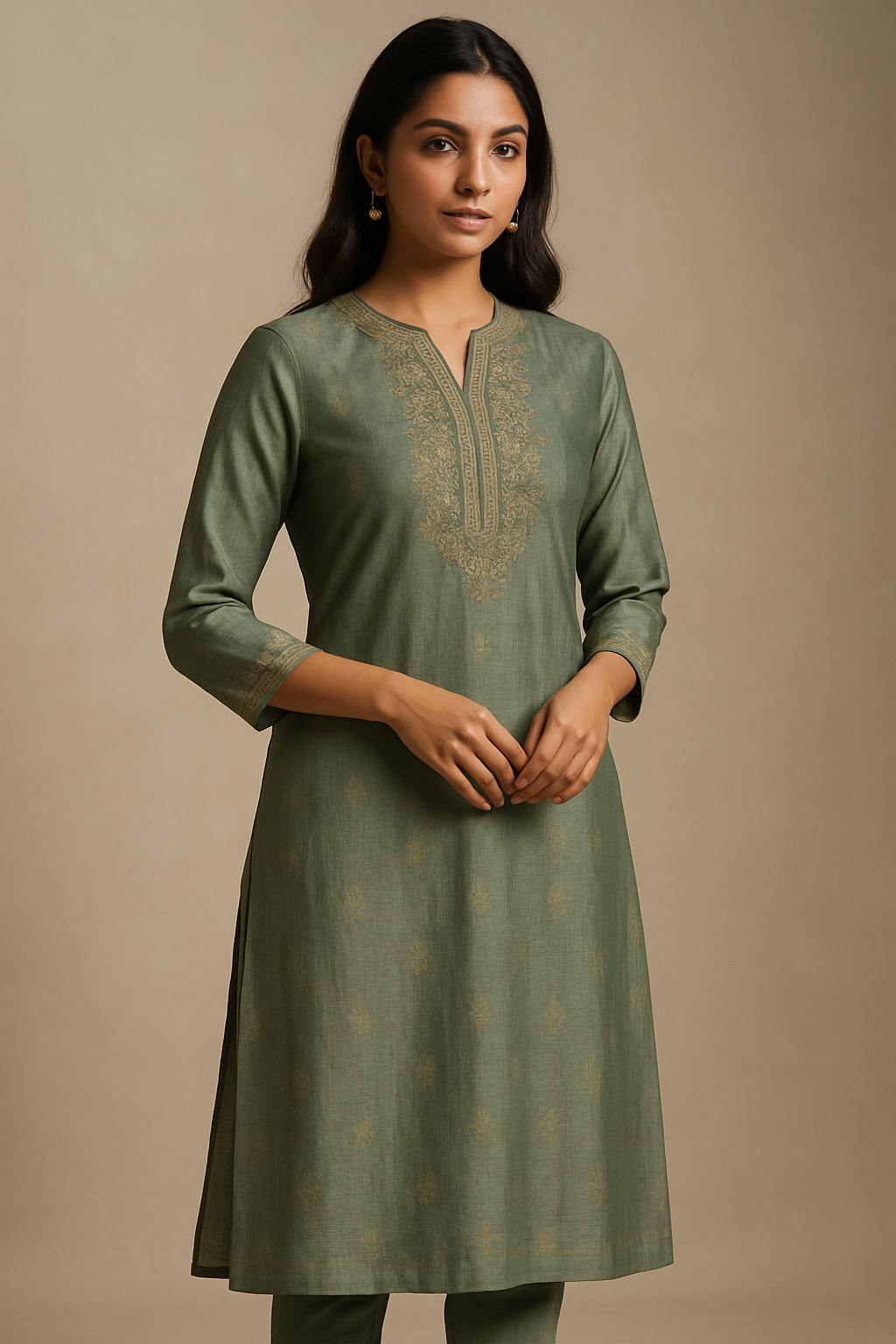 AI Generated - Long Kurti