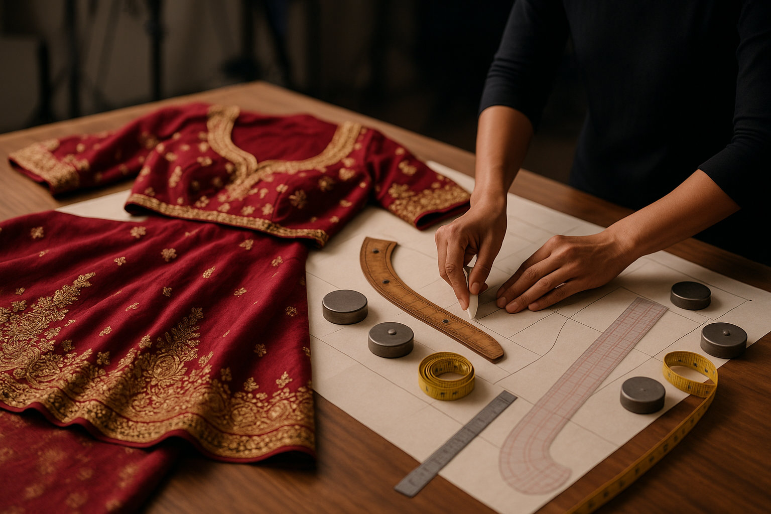 AI Generated - Pattern Making from Existing Garments