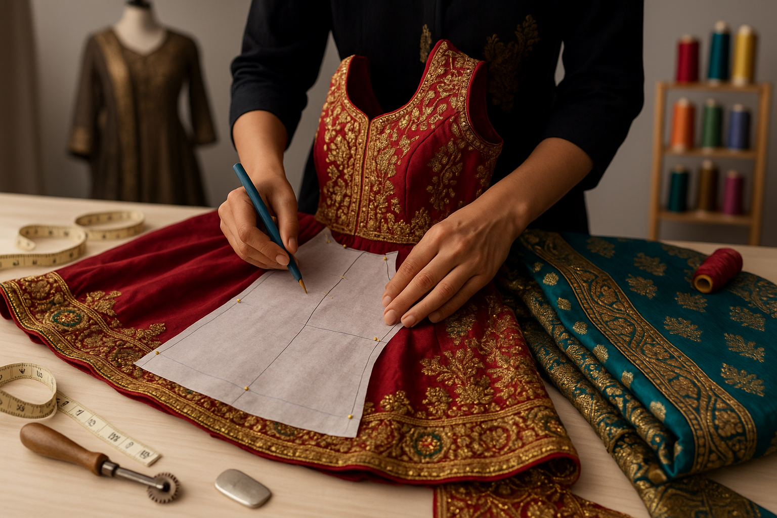 AI Generated - Pattern Making from Existing Garments