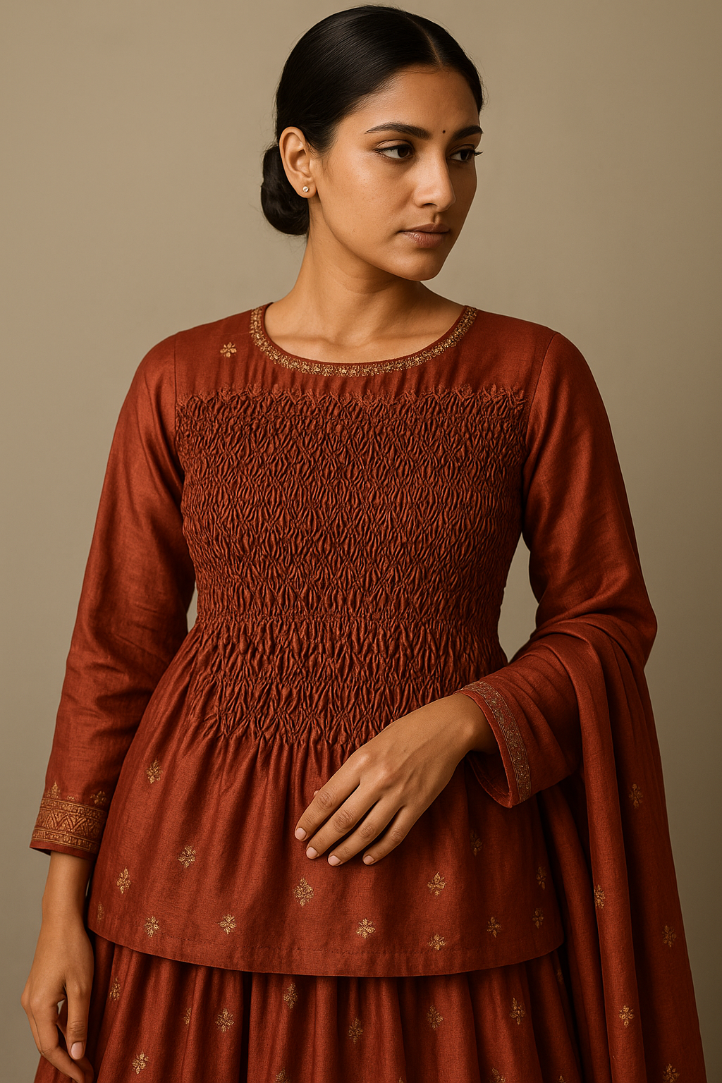 AI Generated - Smocking