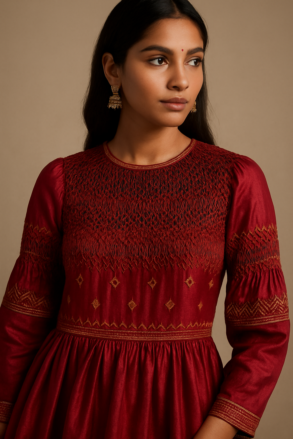 AI Generated - Smocking