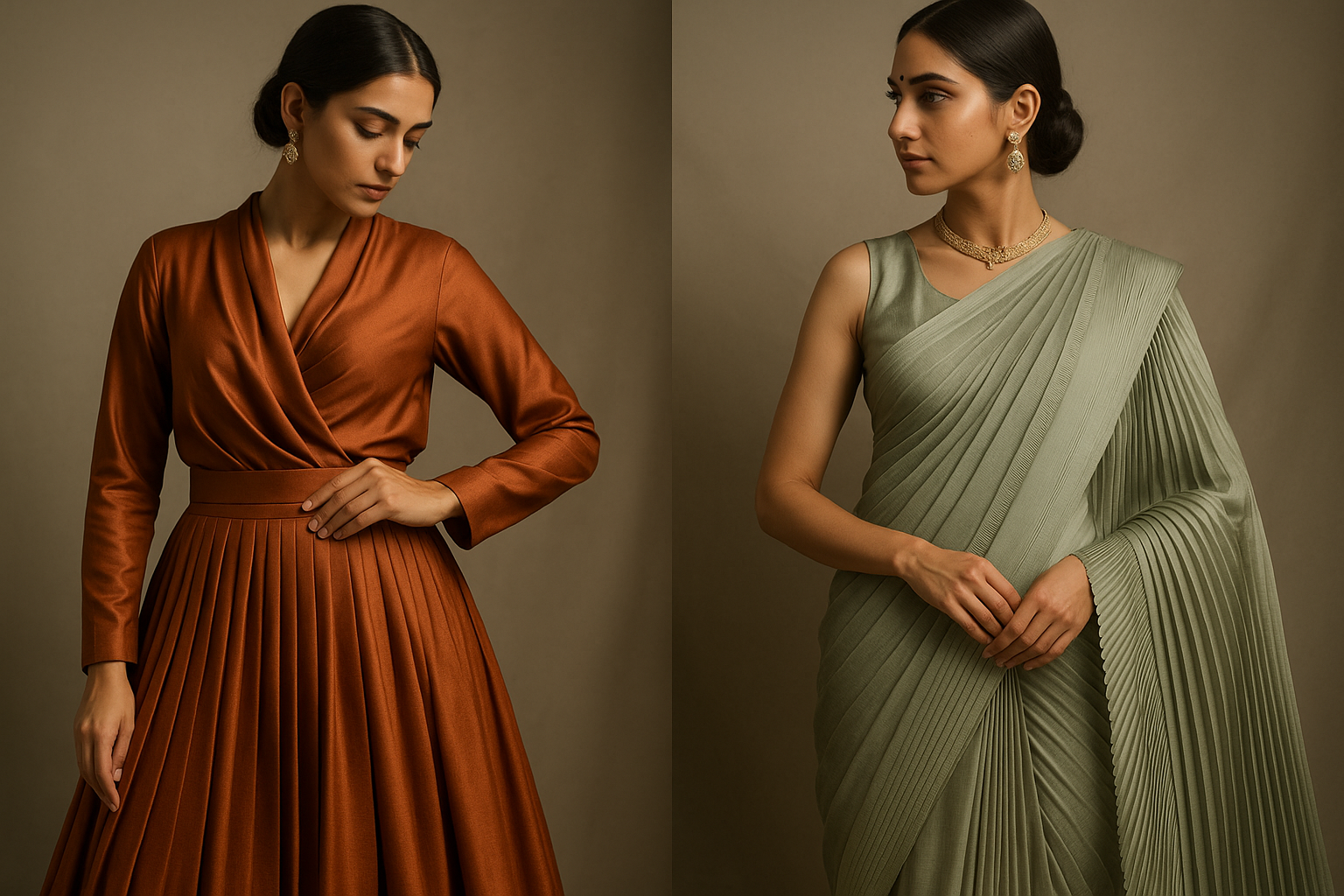 AI Generated - Pleating Work