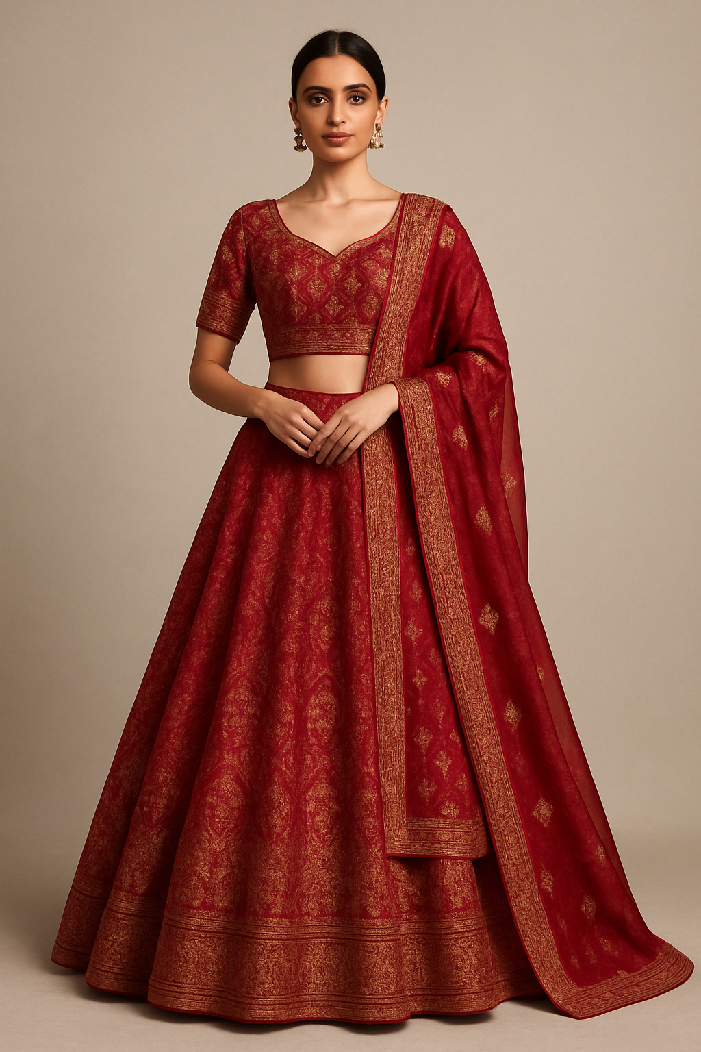 AI Generated - Regular Lehenga with Choli