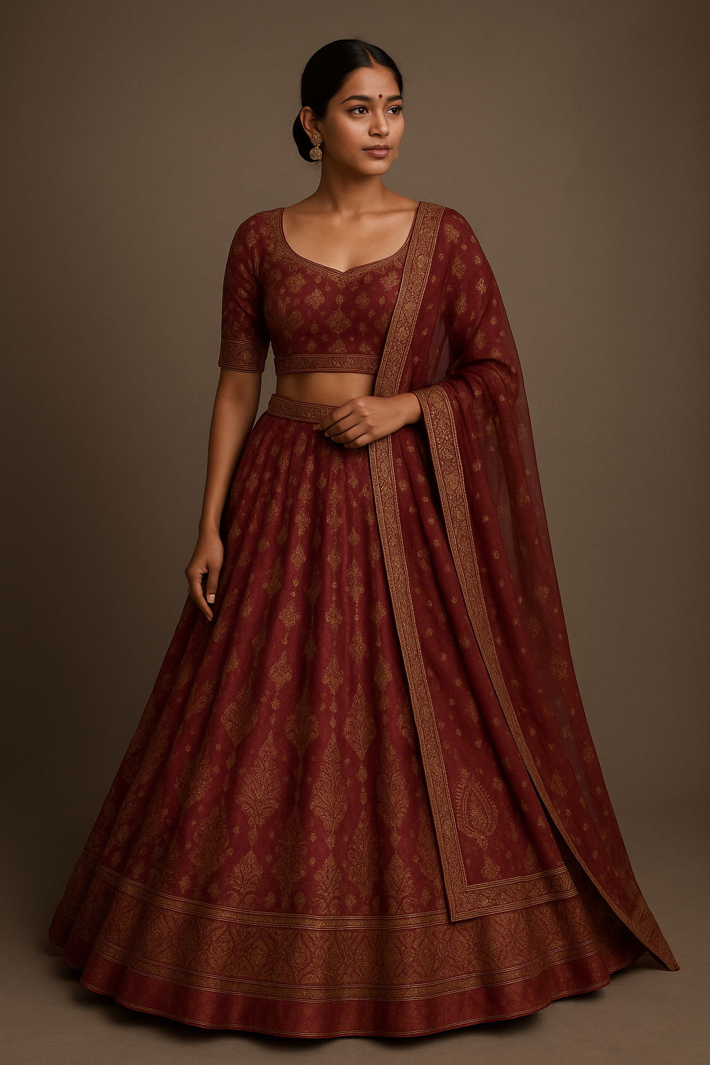 AI Generated - Regular Lehenga with Choli