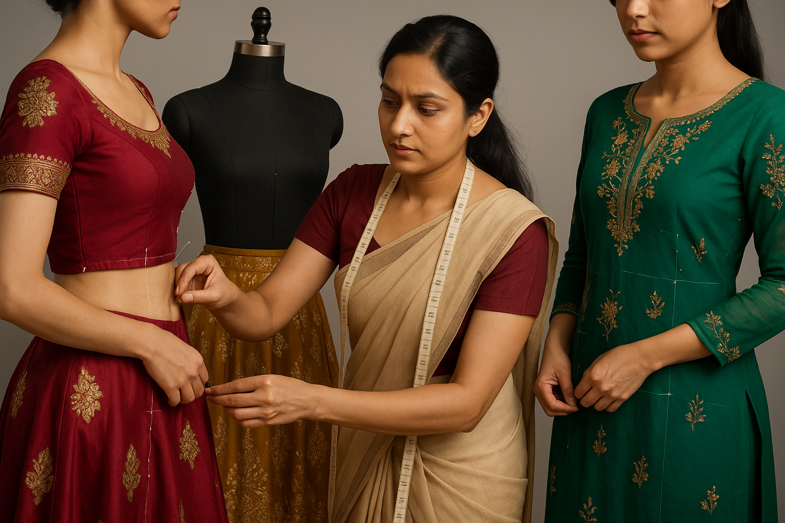 AI Generated - Loosening/Tightening of Garments