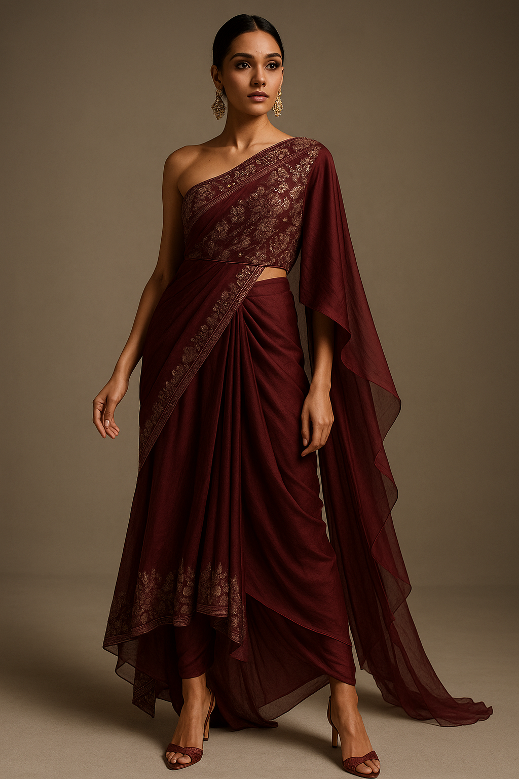 AI Generated - Asymmetrical Hemlines