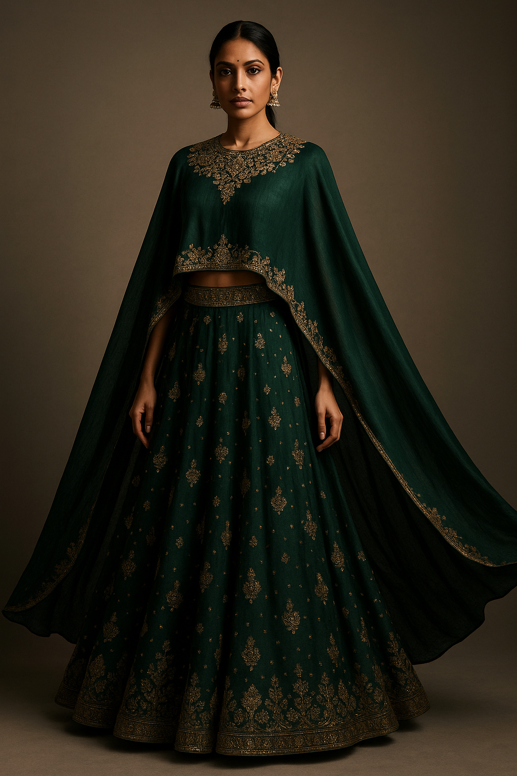 AI Generated - Cape Style Blouses