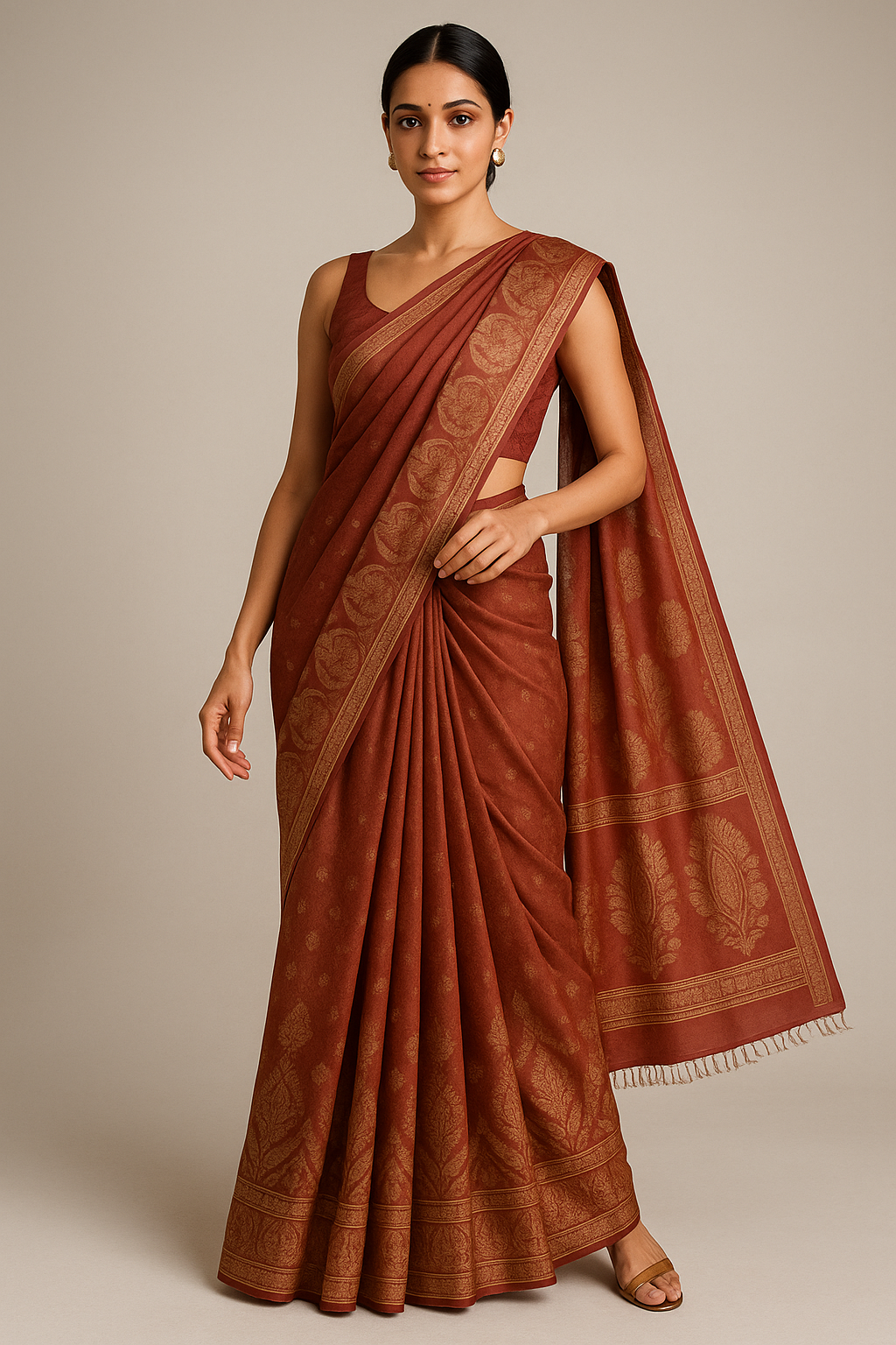 AI Generated - Saree Pre-pleating (Ready-to-Wear)