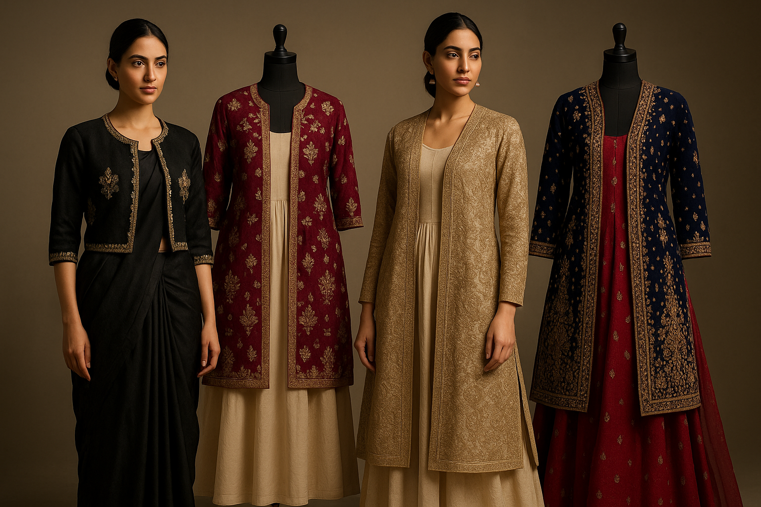 AI Generated - Jacket/Shrug Design and Stitching