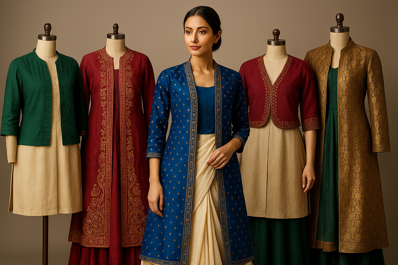 AI Generated - Jacket/Shrug Design and Stitching