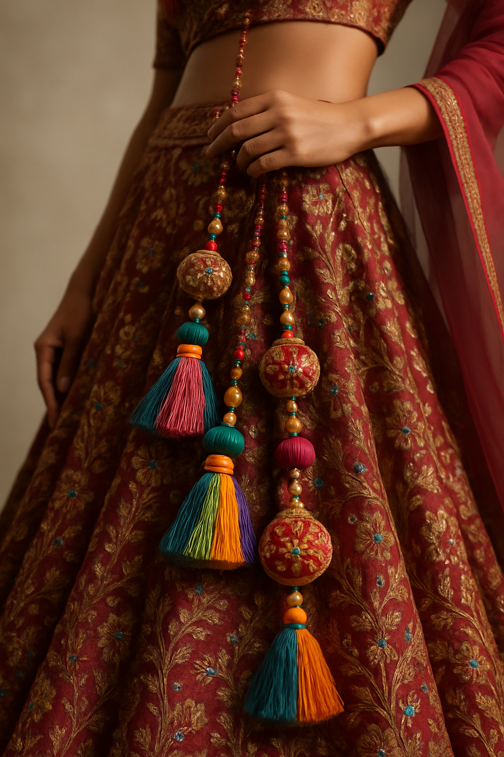 AI Generated - Tassel and Latkan Work