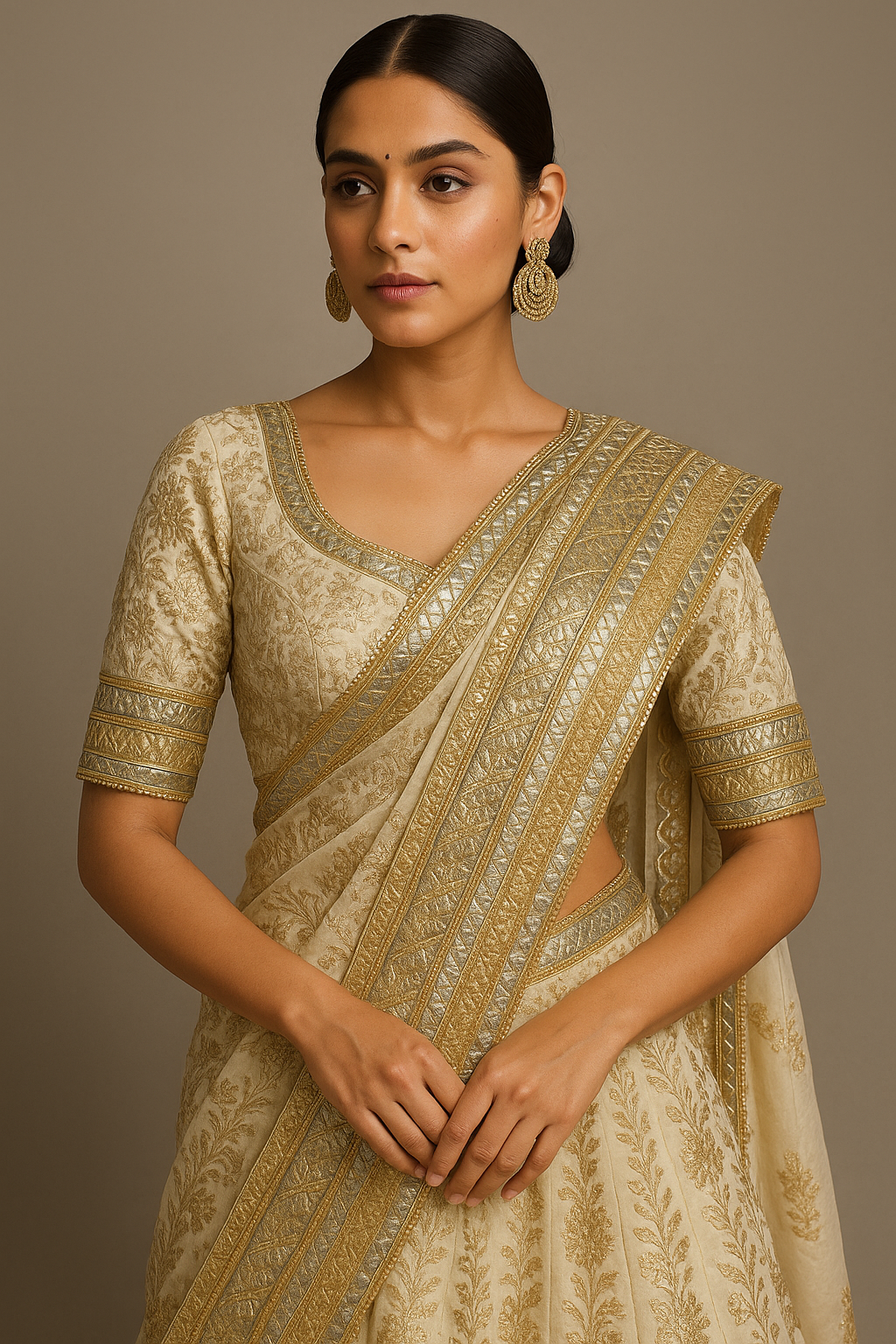 AI Generated - Kinari/Gota Lace Work