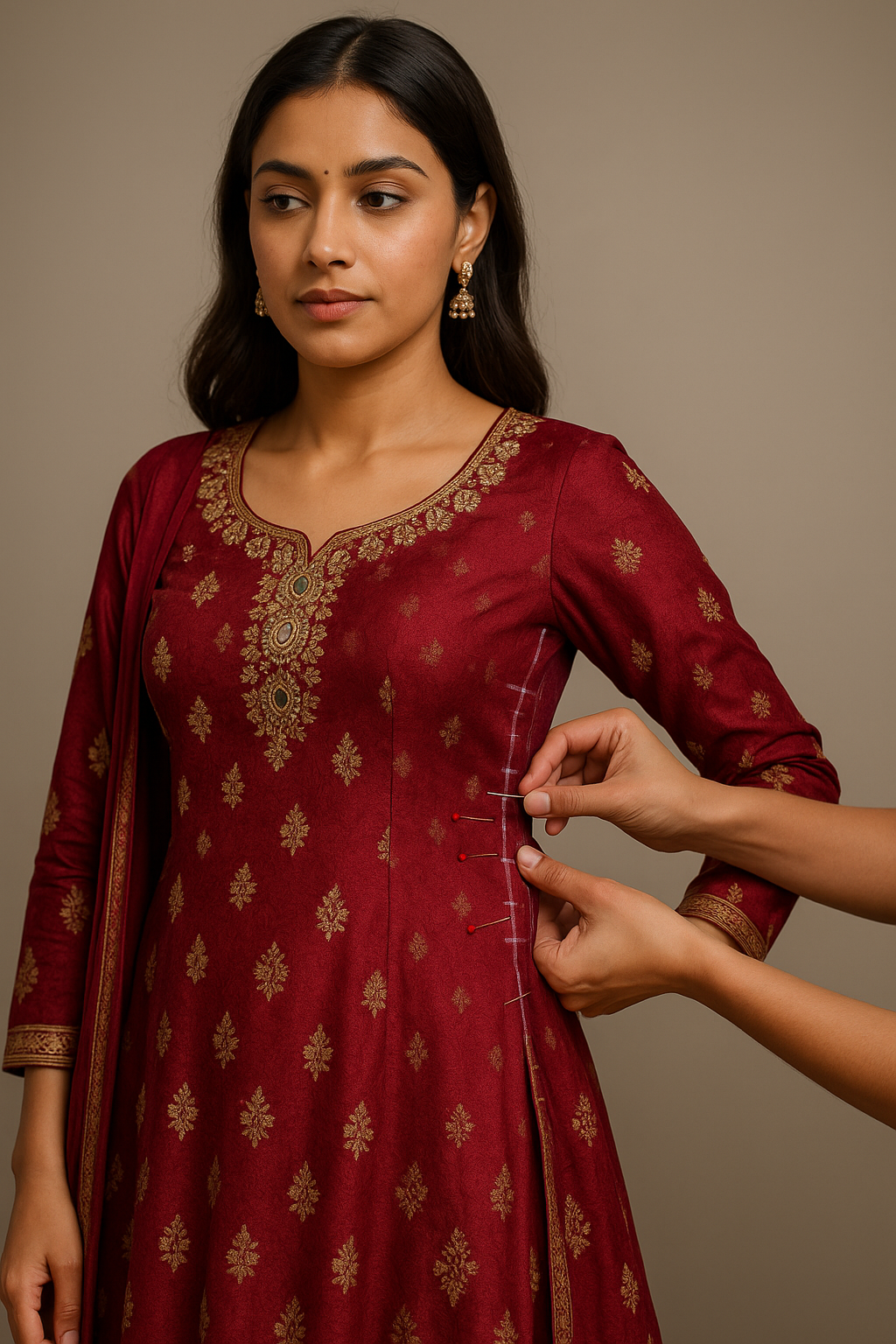 AI Generated - Side Seam Adjustments