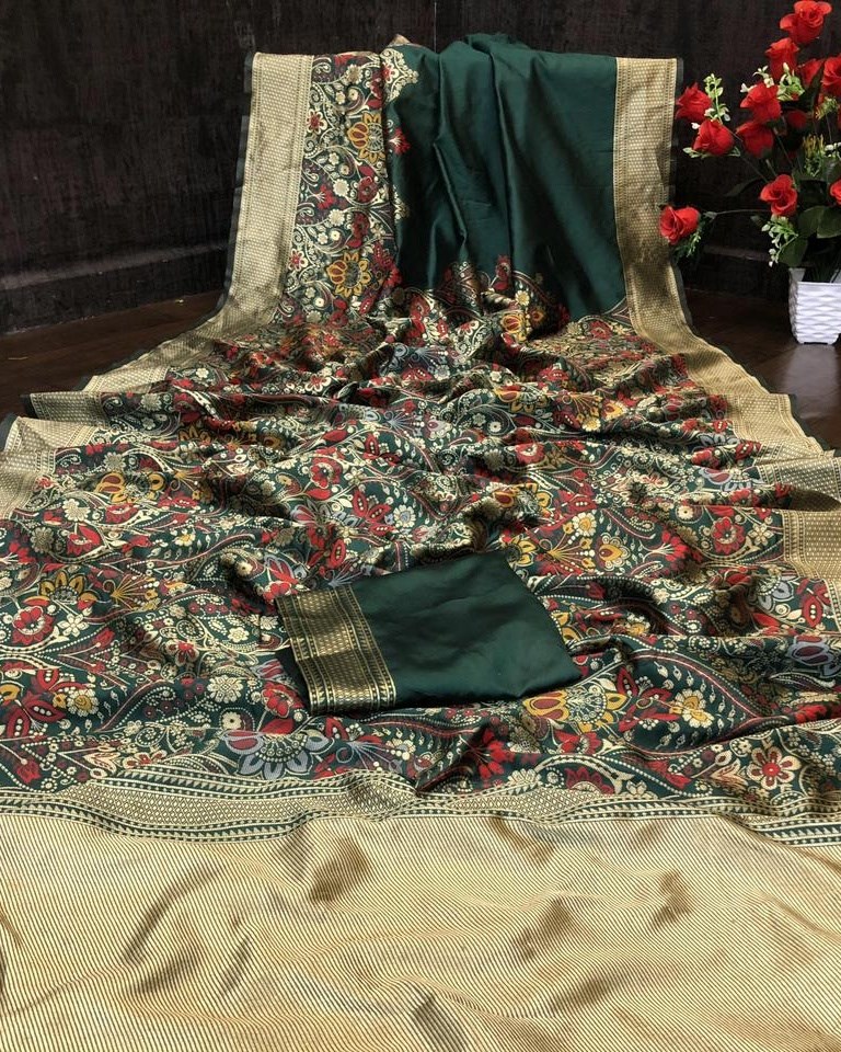 Kashmiri Silk Saree image